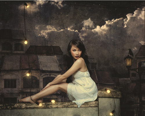 Hiền Thục lung linh với hình ảnh thiên sứ